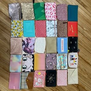 30 Ipsy makeup bags